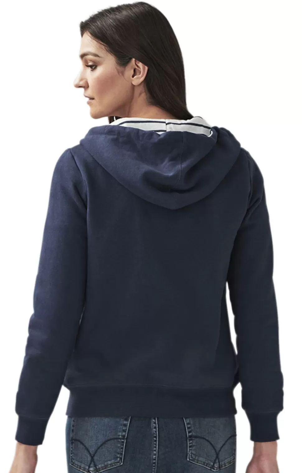 * Knitwear | Ladies Crew Clothing Zip Through Hoodie