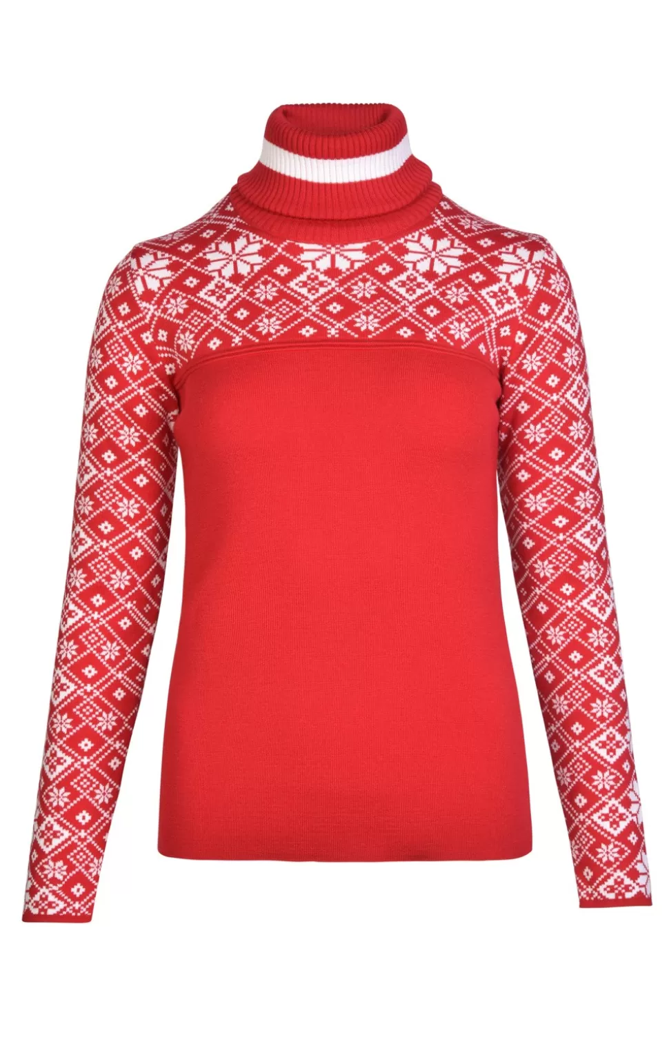 * Knitwear | Ladies Dale Of Norway Mount Red Sweater