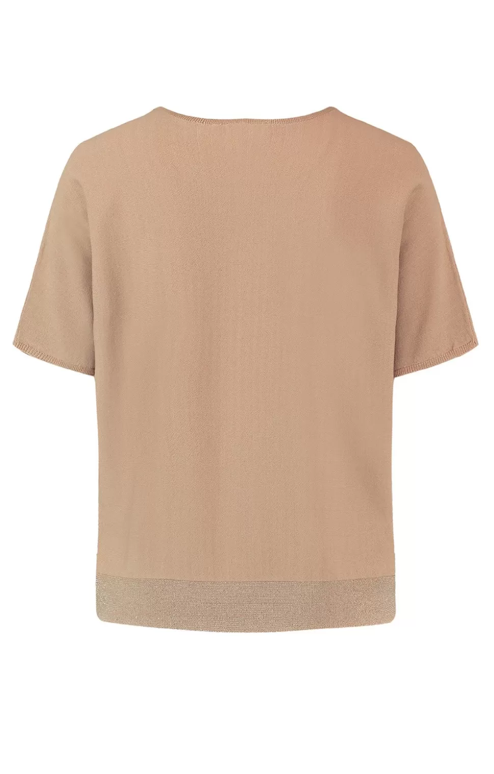 * Blouses & Shirts | Ladies Gerry Weber Short Sleeved Crew Top