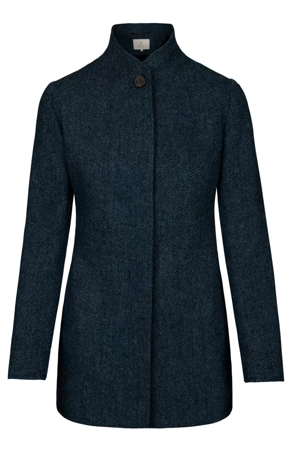 * Trousers | Ladies Harris Tweed Covered Placket Coat