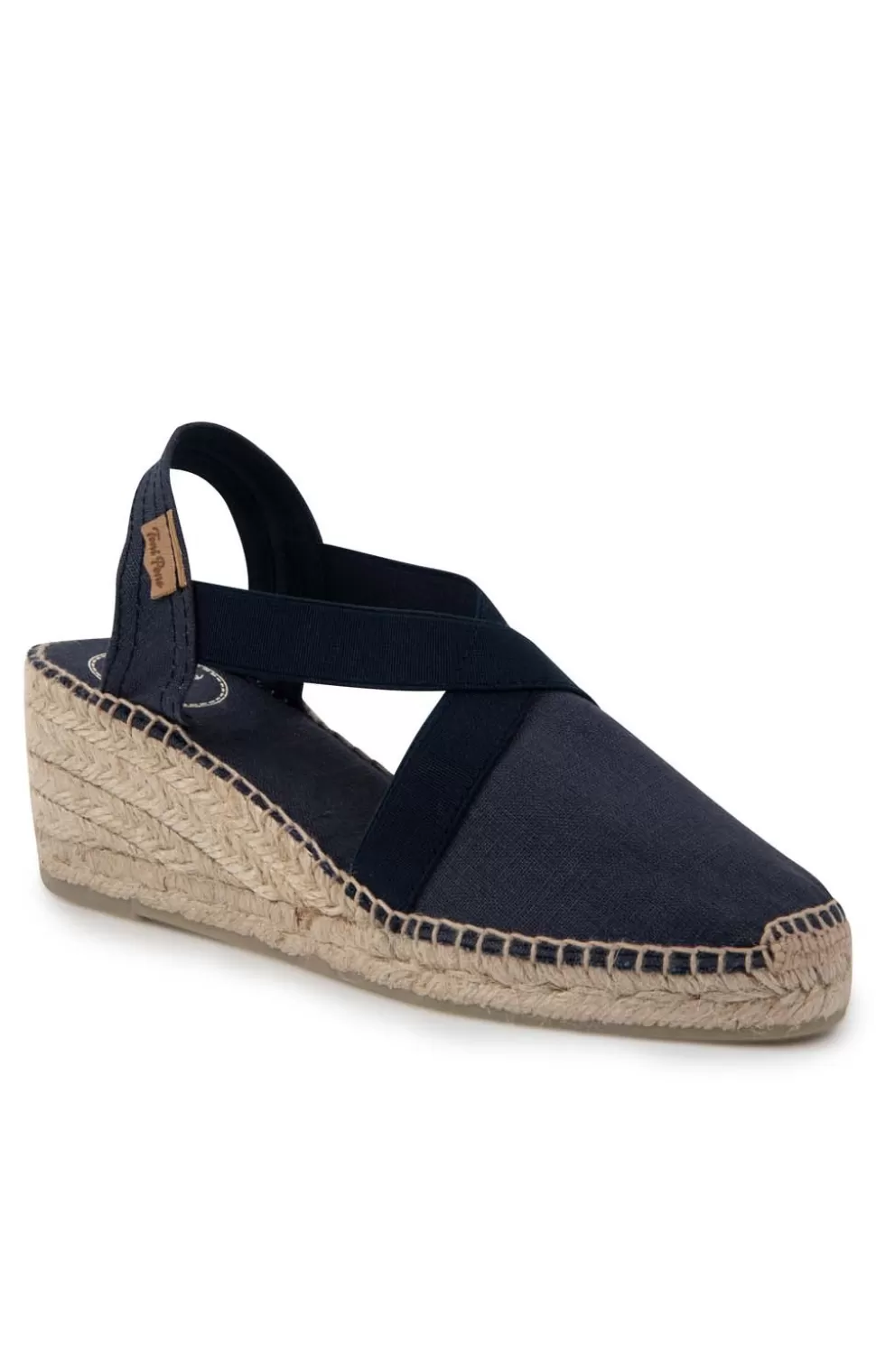 * Shoes & Boots | Ladies High Heeled Linen Espadrille