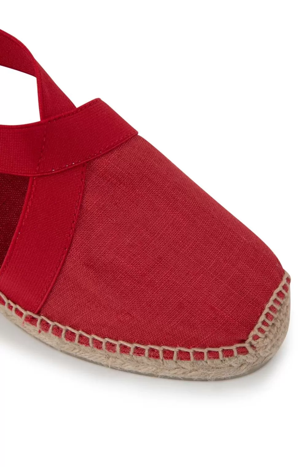 * Shoes & Boots | Ladies High Heeled Linen Espadrille