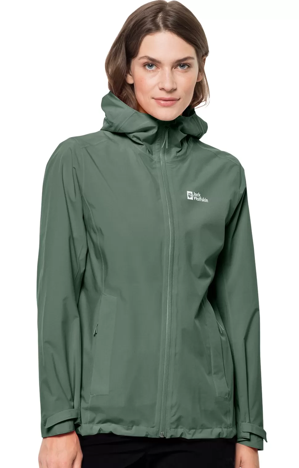 * Jackets | Ladies Jack Wolfskin Pack & Go Shell Jacket