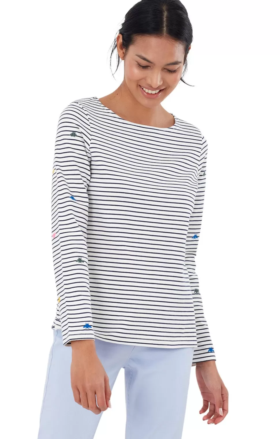 * Knitwear | Ladies Joules Harbour Embroidered Top