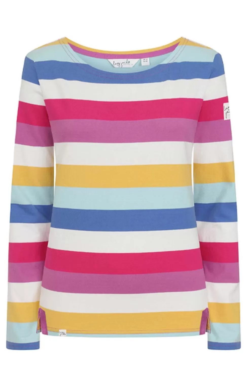 * Blouses & Shirts | Ladies Lazy Jacks Stripe Breton Top