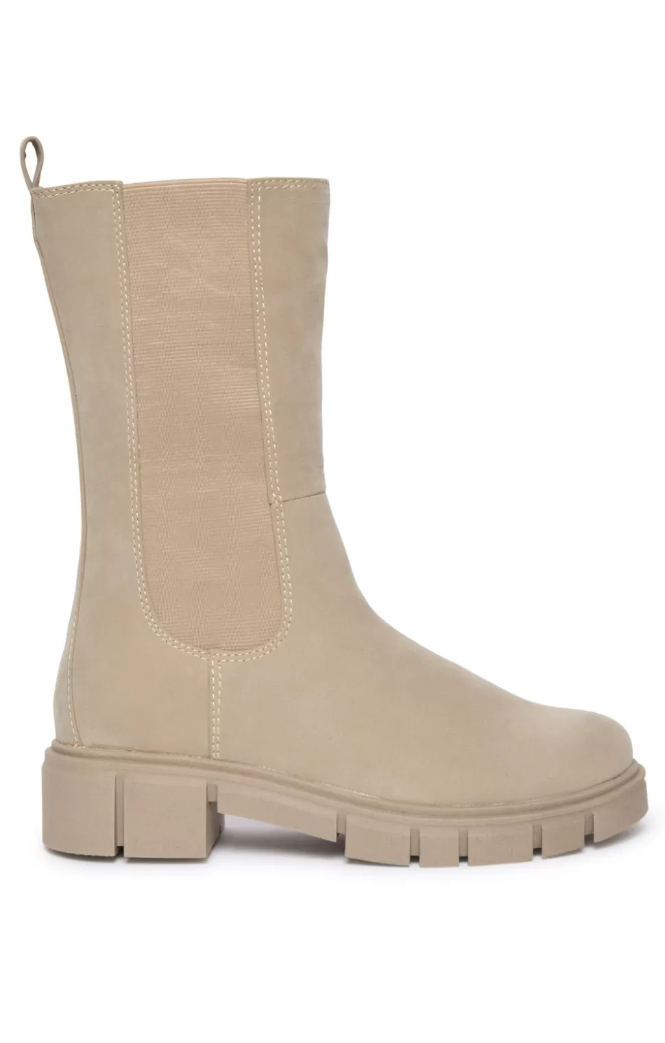 * Shoes & Boots | Ladies Marco Tozzi Nubuck Tall Chelsea Boot