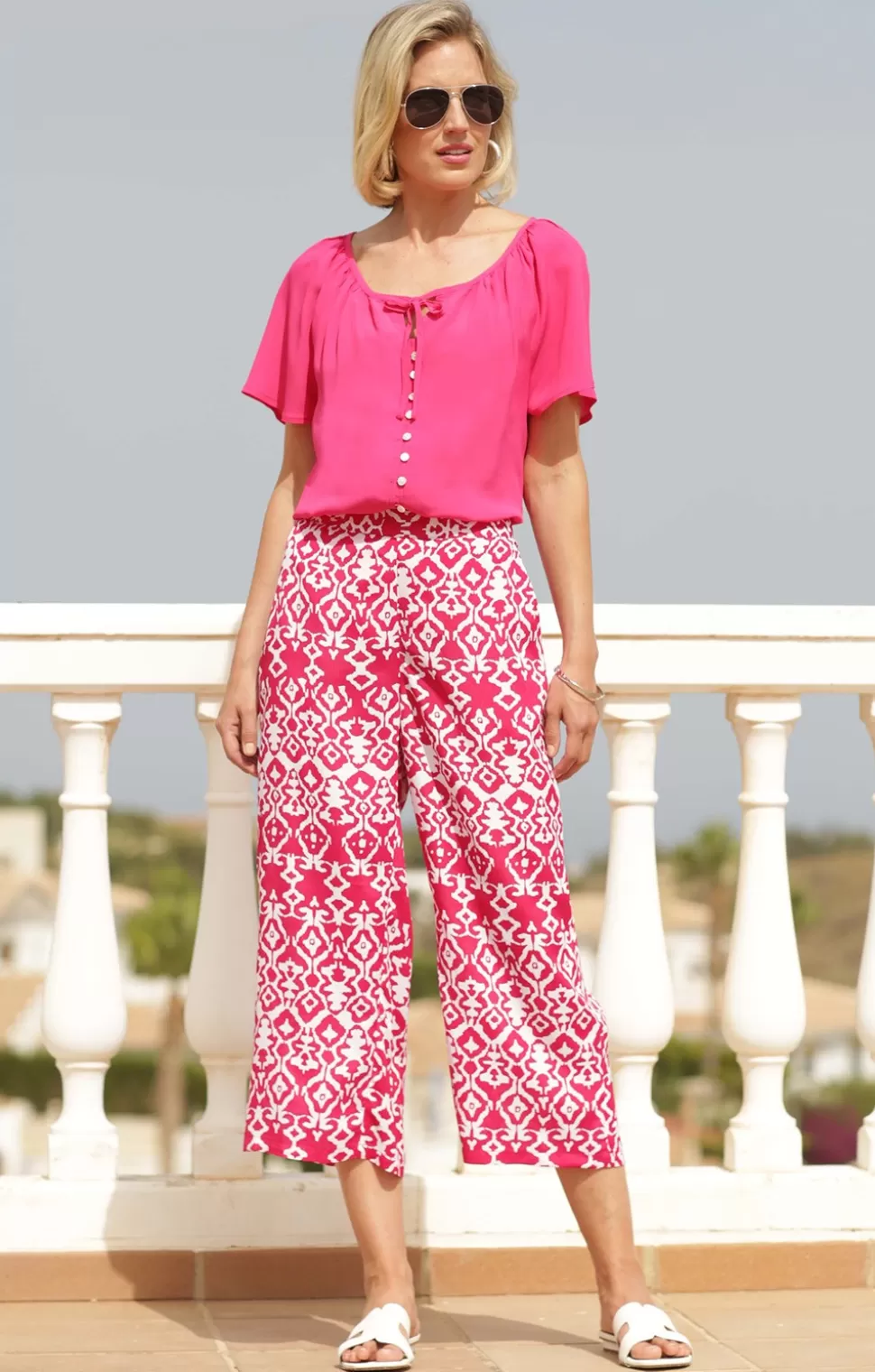 * Trousers | Ladies Pomodoro Mexican Culottes