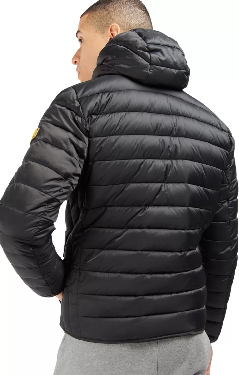 Men's * Jackets | Men's Barbour International Racer Ouston Hooded Quilted Jacket