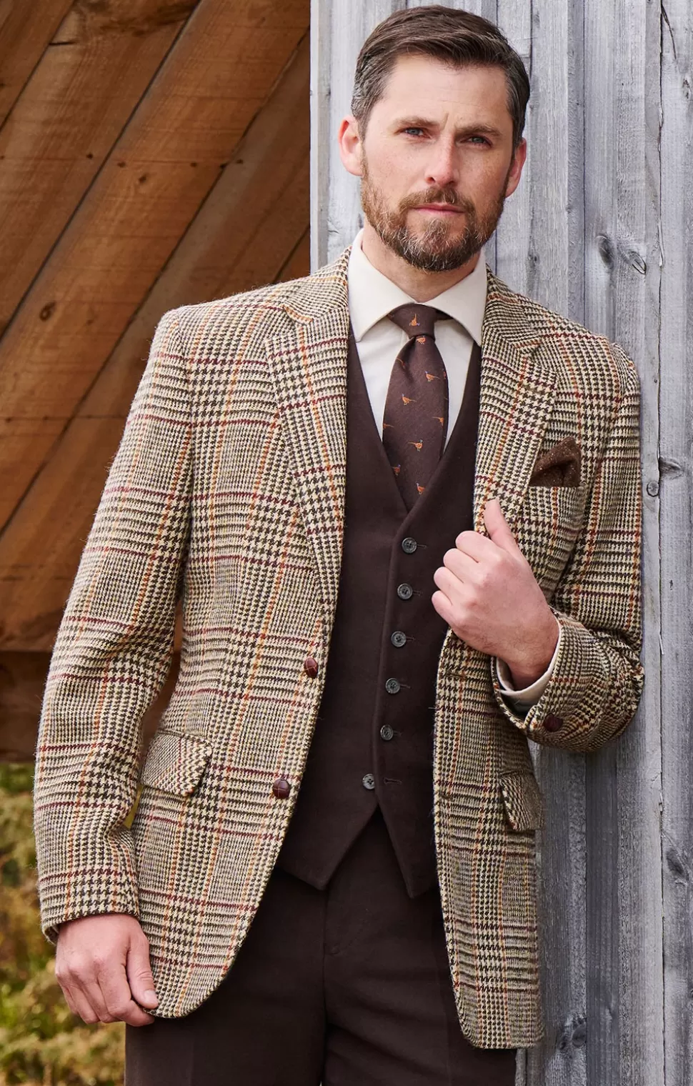 Men's * Jackets | Men's Harris Tweed Jacket