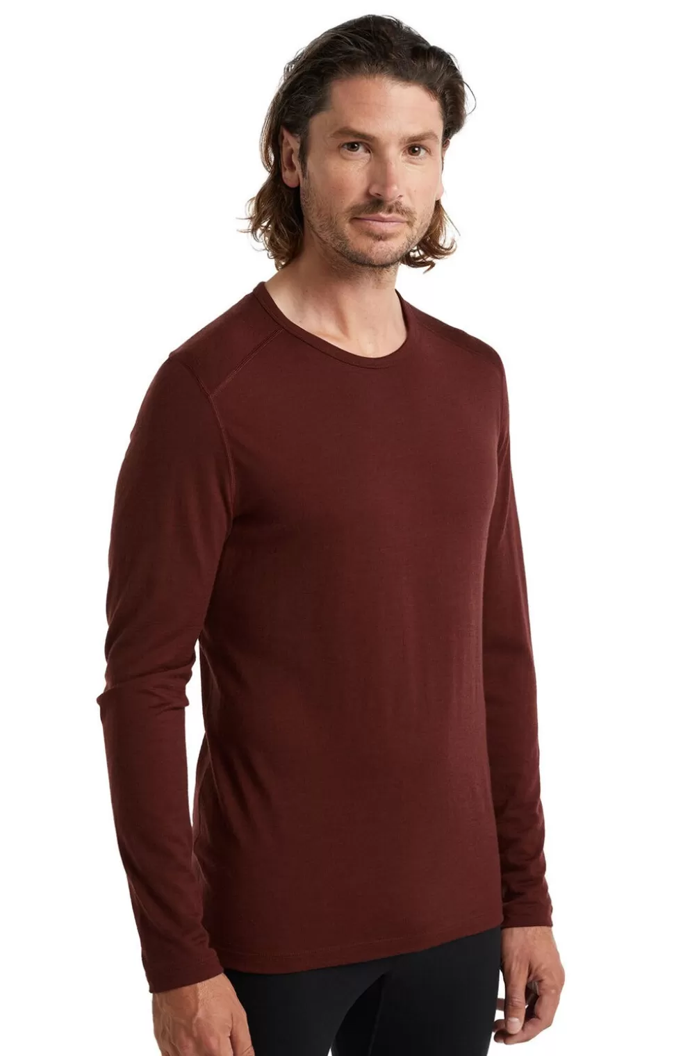 Men's * Accessories & Sporting | Mens Icebreaker Oasis Long Sleeve Crew Neck